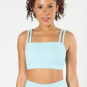 Paragon, Light Blue Double Strap Bralette